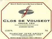 Domaine Jean Grivot Clos de Vougeot Grand Cru 2004 
