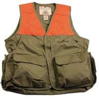 Bird n Lite Upland Pack Hunting Vest Khaki, Khaki/Orange, Advantage 