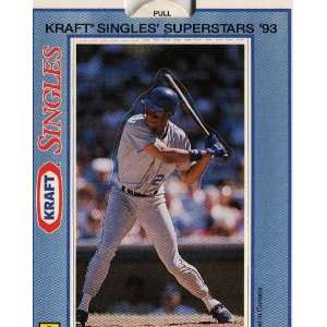  1993 Kraft Singles Superstars #8 Ken Griffey Jr. Sports 