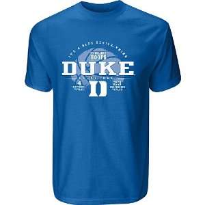  Step Ahead Duke Blue Devils Mens T Shirt Large: Sports 