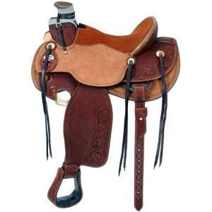    Silver Royal Wade Padded Seat Working Saddle: Sports & Outdoors