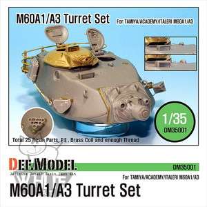 DEF Model 135 M60A1/A3 Turret set (for Tamiya/Academy/Italeri 1/35 