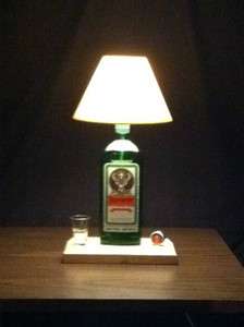 Liquor Bottle Lamps, Crown, Jager or Blue Moon Tap  