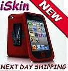 iSkin Duo Case w/Belt Clip for iPod Touch 4G Blaze Red  