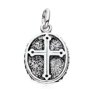  Turn to the Cross Moonstone Necklace in Sterling Silver 