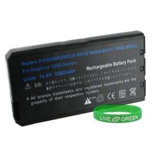   Laptop Battery for Dell Inspiron 2200, 5200mAh 8 Cell Electronics