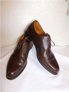 Vintage Brown Leather Lace Up Dress Shoes by Florsheim  