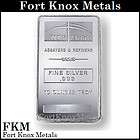 NTR Metals 10 oz .999 Fine Silver Bullion Bar   NEW