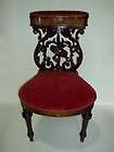 Unusual French Louis XVI Mahogany prayer stool # 08147