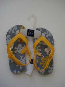 Baby Gap Boys Gray Sandals Size 9 & 10 NWOB  