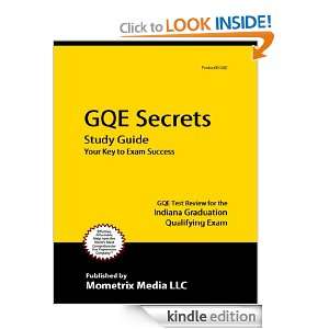 GQE Test Review for the Indiana Graduation Qualifying Exam GQE Exam 