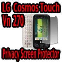   Privacy Screen Protector for LG Cosmos Touch Vn270 US Seller  