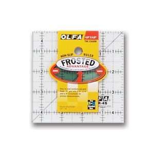  Olfa Frosted Ruler 4.5 X 4.5 Ruler Arts, Crafts 