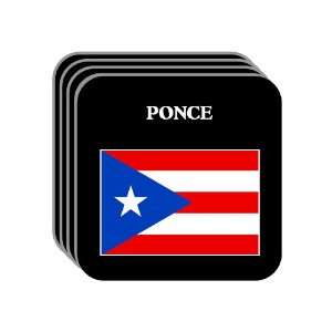  Puerto Rico   PONCE Set of 4 Mini Mousepad Coasters 
