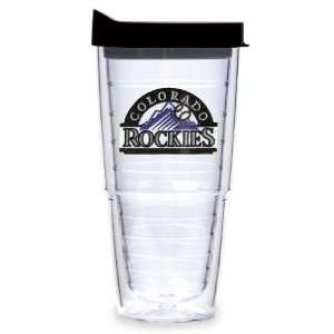   Colorado Rockies Tervis Tumbler 24 oz Cup with Lid: Kitchen & Dining