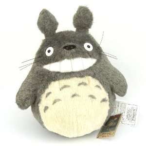   Neighbor Totoro 11.5 Smiling Dark Grey Totoro Plush Toy Toys & Games