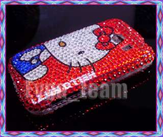 LG Vortex VS660 Verizon Hello Kitty Bling Case Cover #8  