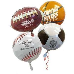  18 Sport Foil Balloons Toys & Games