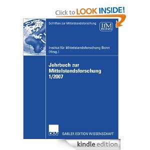 Jahrbuch zur Mittelstandsforschung 1/2007 Institut für 