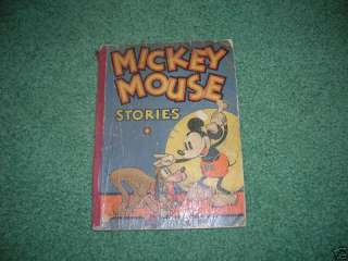 Mickey Mouse Stories Book 2 1934  