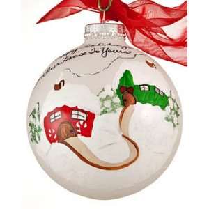  Holiday House Christmas Ornament: Home & Kitchen