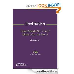 Piano Sonata No. 7 in D Major, Op. 10, No. 3 Sheet Music: Ludwig van 