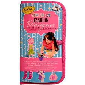  CAN Do ART Fashion Designer SET in Zippered Case!: Toys 