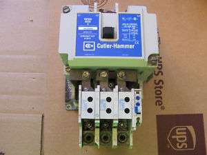 Cutler Hammer Size 4 Starter AN16NNO 120 Volt Control  