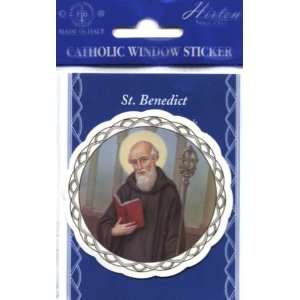 St. Benedict 3 inch Auto Sticker (393 645)