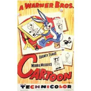  A Warner Brothers Cartoon Movie Poster (11 x 17 Inches 