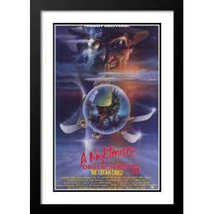 : The Nightmare on Elm Street 5 32x45 Framed and Double Matted Movie 