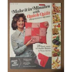  Make it in Minutes with Quick Quilt Craft Book: Books