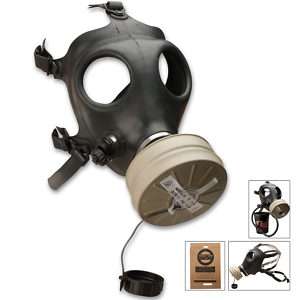 New Israeli Military M Gas Mask W Filter Drinking Tube