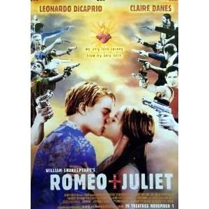   Only Love Movie Poster Leonardo DiCaprio Claire Danes 