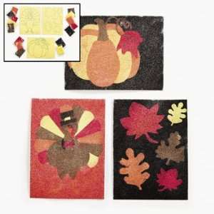  Fall Sand Art Picture Craft Kit   Craft Kits & Projects 