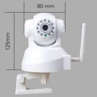 Wireless 300K Pixels High Speed Dome IP Camera Internet Security 
