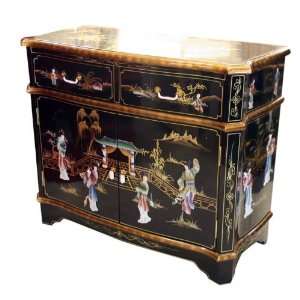  Oriental Chest / Console Table: Home & Kitchen