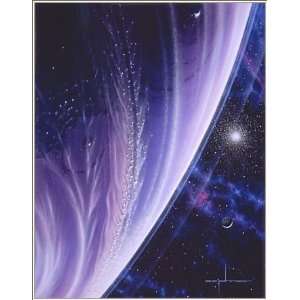  Accretion Park Space Art Signed Print Direct From the Artist 