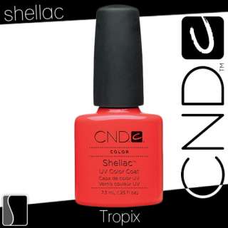 CND Shellac TROPIX Gel UV Nail Polish 0.25 oz Manicure Soak Off 