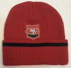vtg San Francisco 49ers Game Face Knit Helmet Hat Cap S