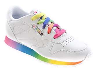 Reebok Classic Rainbow Girls/Womens Shoes 4 4.5 5.5 6  