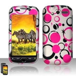  PINK FUNKY DOT Cover Hard Case for HTC myTouch 4G  