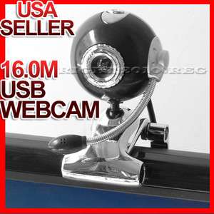   MEGA HD WEBCAM WEB CAMERA WITH MICROPHONE MIC FOR PC LAPTOP MSN  
