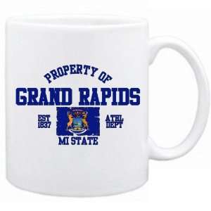  New  Property Of Grand Rapids / Athl Dept  Michigan Mug 