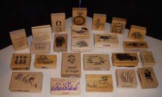 Pick Your Desired Small Rubber Stamp From Stampin Up & Others 