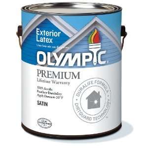  Olympic Quart Exterior Satin Finish Standard Paint 73102A 