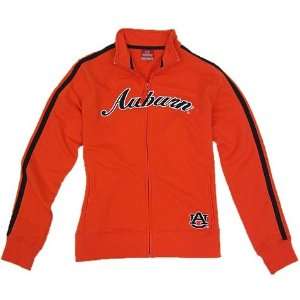 Auburn Tigers Womens Curve Full Zip Jacket:  Sports 