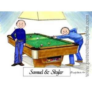  Name Print   Billiards   Pool Players   2 Males 