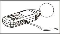   data cable turn on the meter power the lcd will appear usb symbol