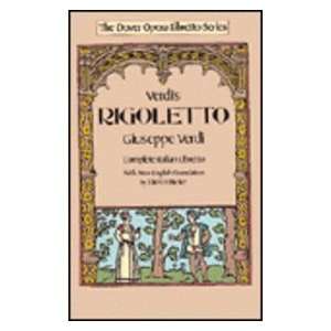  Italian Libretto (Dover Opera Libretto Series) (English and Italian 